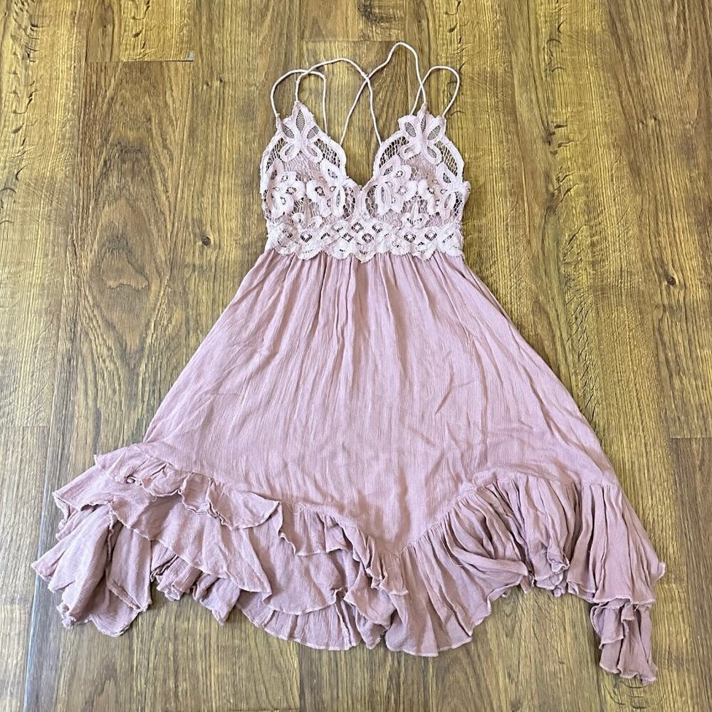 Free People FP One Adella mini slip dress